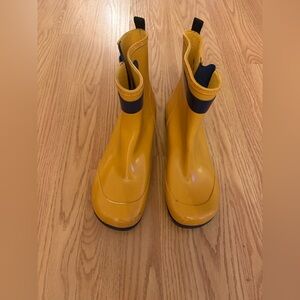 Sperry Yellow Rain Boots